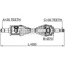 Febest 0114GUN126 - TRANSMISION