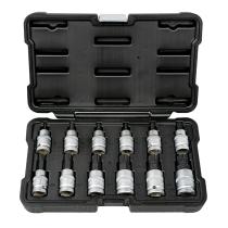 Jbm 54164 - SET DE 12 PIEZAS DE 1/2" PUNTA DOCE CANTOS