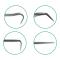 Jbm 52852 - SET DE 2 GANCHOS PARA EXTRAER GOMAS