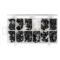 Jbm 52891 - ESTUCHE CLIPS PLASTICOS FORD 169PCS
