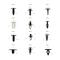 Jbm 52891 - ESTUCHE CLIPS PLASTICOS FORD 169PCS