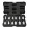 Jbm 54164 - SET DE 12 PIEZAS DE 1/2" PUNTA DOCE CANTOS
