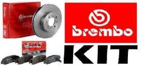 Kit de freno delantero(discos + pastillas)  Brembo